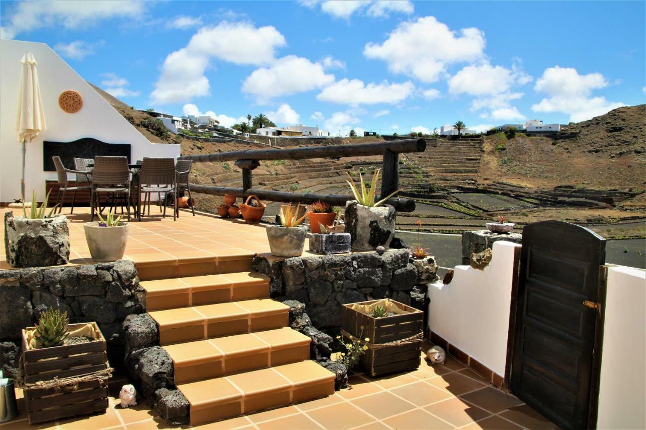 Casa Caldera Guiguan Villa Tinajo Buitenkant foto